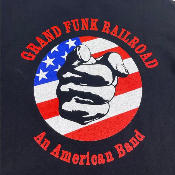 Vintage Grand Funk Railroad Flint Michigan American Rock Band Shirt Size XL - Picture 4 of 6